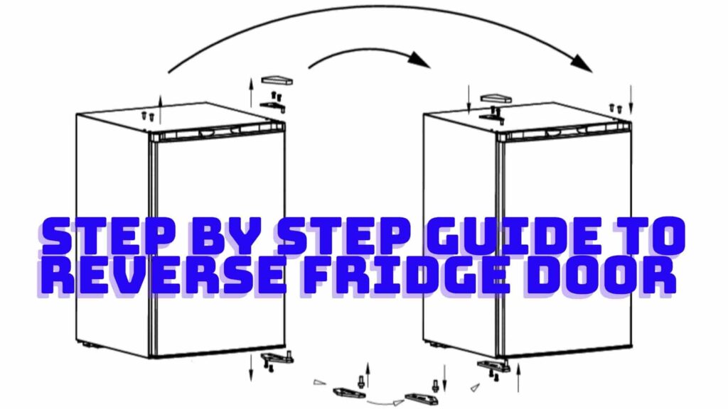 How to reverse mini fridge door 2022 Refrigerator door Reversal (DIY)